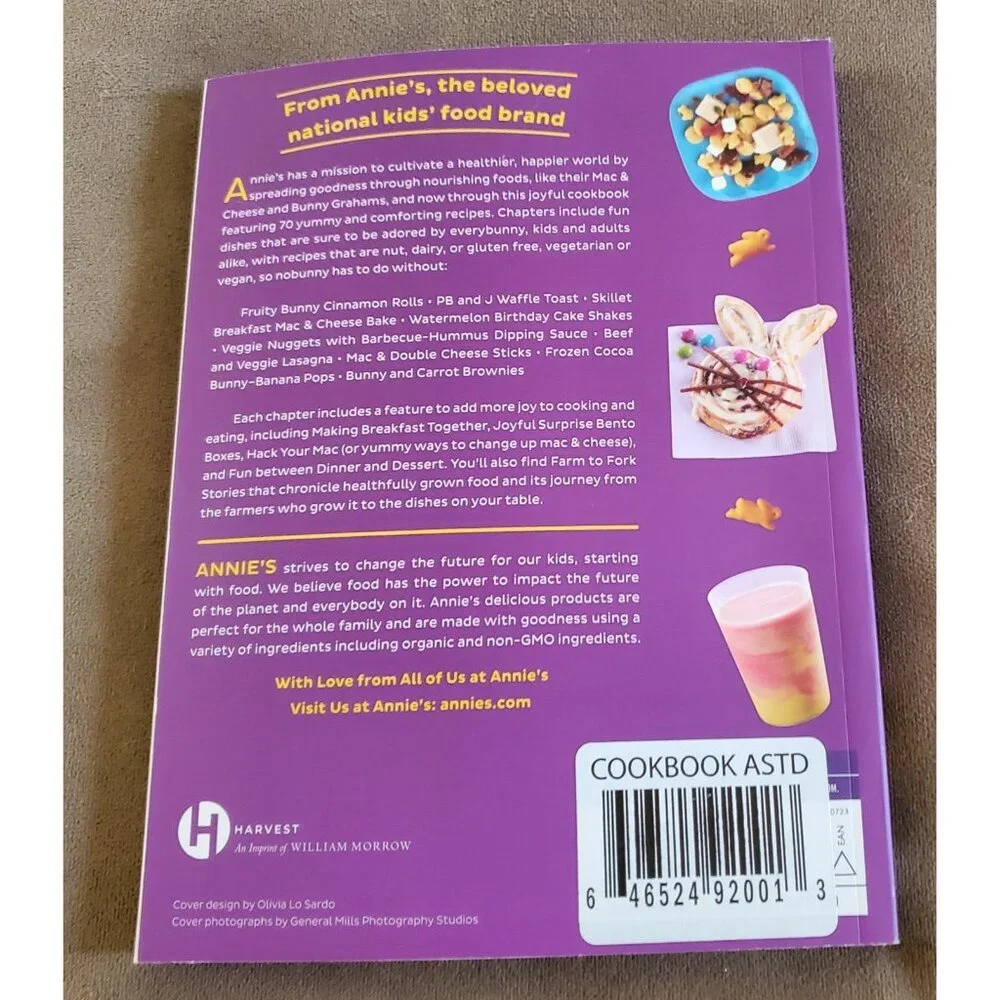 Annie's The Cookbook: Recipes Everybunny‎ Will Love Cooking with Kids